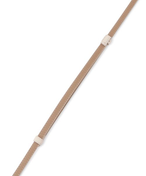 ROPE' PICNIC（ロペピクニック）の「10mmフックバックルスライドベルト（ベルト・レディース・ブラック/ブラウン/キナリ・FREE）」の9枚目の写真