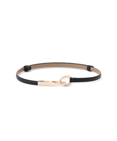 ROPE' PICNIC（ロペピクニック）の「10mmフックバックルスライドベルト（ベルト・レディース・ブラック/ブラウン/キナリ・FREE）」の10枚目の写真