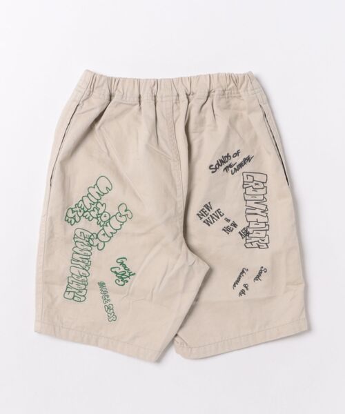 GROOVY COLORS(グルービーカラーズ)の「Twill Graffiti City Shorts(その他パンツ・キッズ・ベージュ・115/125)」の3枚目の写真