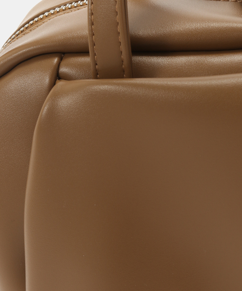 B.C STOCK（ベーセーストック）の「タック2WAYショルダー（ショルダーバッグ・レディース・キャメル/ブラック・FREE）」の16枚目の写真