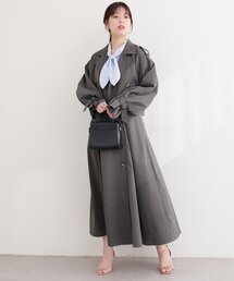 natural couture | 【1/1~4限定受注販売】ショートトレンチ+ジャンスカセット(ワンピース)