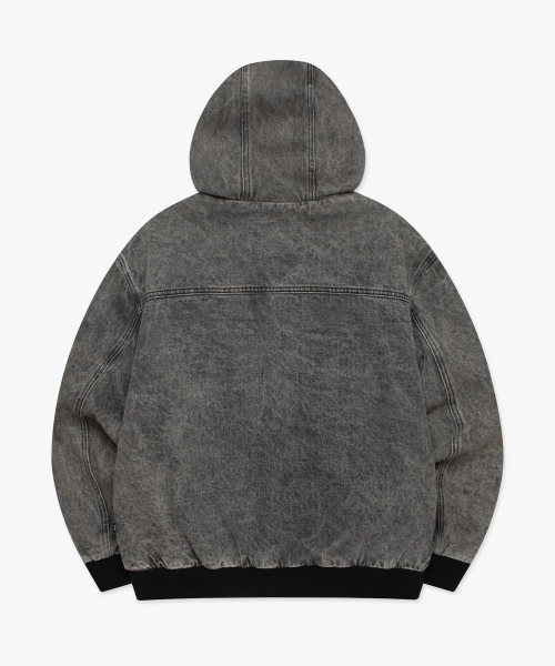 LMCの「DENIM WORK HOODIE JACKET gray(デニムジャケット・レディース・その他・S/M)」の5枚目の写真