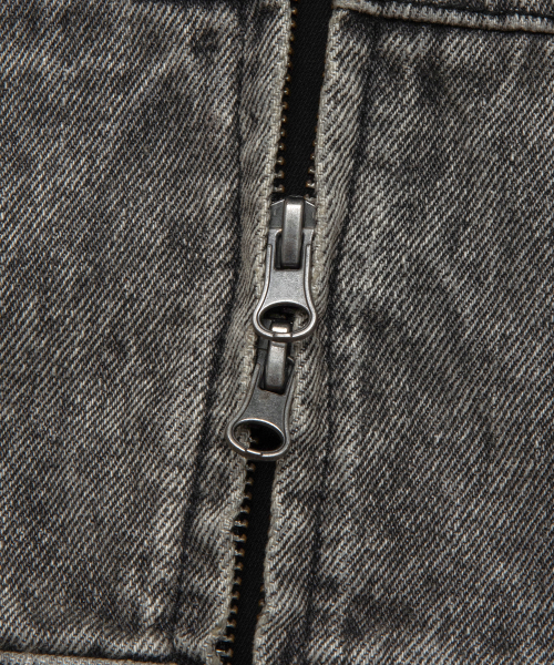 LMCの「DENIM WORK HOODIE JACKET gray(デニムジャケット・レディース・その他・S/M)」の8枚目の写真