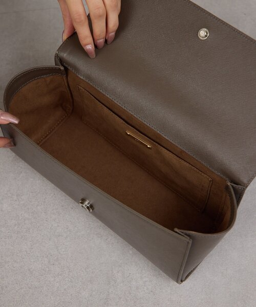 GALLARDAGALANTE(ガリャルダガランテ)の「【2.718】エンボスワンハンドルバッグ(ハンドバッグ・レディース・ベージュ/グレー系その他・FREE)」の7枚目の写真