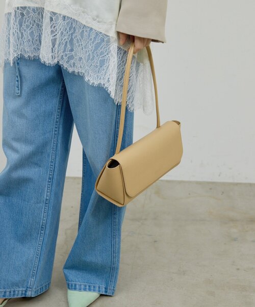 GALLARDAGALANTE(ガリャルダガランテ)の「【2.718】エンボスワンハンドルバッグ(ハンドバッグ・レディース・ベージュ/グレー系その他・FREE)」の10枚目の写真