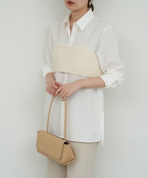 GALLARDAGALANTE(ガリャルダガランテ)の「【2.718】エンボスワンハンドルバッグ(ハンドバッグ・レディース・ベージュ/グレー系その他・FREE)」の12枚目の写真