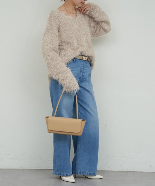 GALLARDAGALANTE(ガリャルダガランテ)の「【2.718】エンボスワンハンドルバッグ(ハンドバッグ・レディース・ベージュ/グレー系その他・FREE)」の15枚目の写真