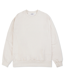 NUBINDA（ヌビンダ）の「ユニセックス スウェット オーバーサイズ スウェットシャツ [クリーム]（スウェット）」