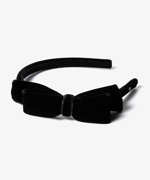 ALEXANDRE DE PARIS(アレクサンドルドゥパリ)の「ALEXANDRE DE PARIS TIMELESS LE VELOURS JOY SERRE TETE 10MM アレクサンドル ドゥ パリ カチューシャ(カチューシャ・レディース・ブラック・FREE)」の4枚目の写真