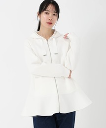 STRAWBERRY-FIELDS | ライズダンボール_ペプラムヘムパーカー(パーカー)