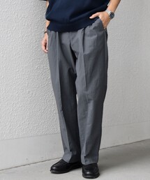 SHIPS any | SHIPS any: コットン/ナイロン ワッシャー 2タック セミワイド イージー パンツ◇(その他パンツ)