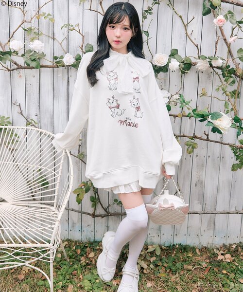 Disney（ディズニー）の「Disneyスウェット（スウェット・レディース・トップグレー/ホワイト/ピンク・FREE）」の15枚目の写真