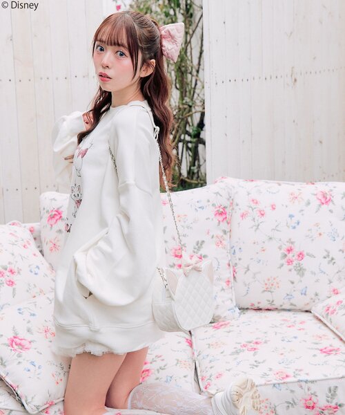 Disney（ディズニー）の「Disneyスウェット（スウェット・レディース・トップグレー/ホワイト/ピンク・FREE）」の19枚目の写真