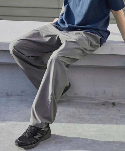 WILD THINGS（ワイルドシングス）の「WILD THINGS/ワイルドシングス MOTION PANTS ミリタリータグ イージーショートパンツ 2026年春夏（その他パンツ・メンズ・ブラック/グレー・M/L/XL）」の2枚目の写真