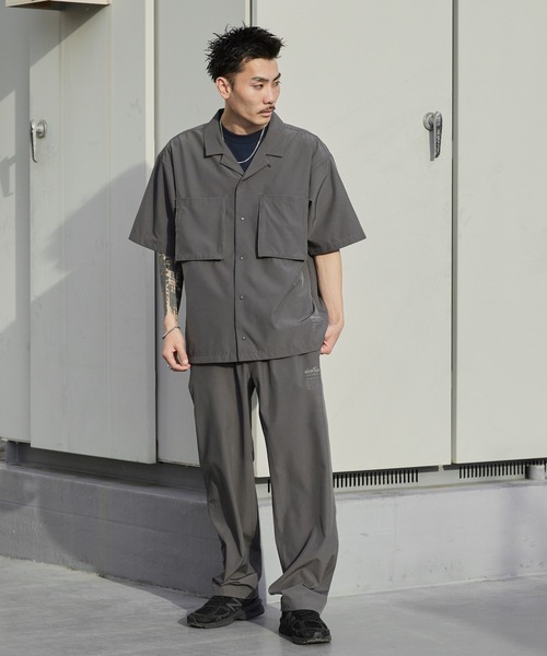 WILD THINGS（ワイルドシングス）の「WILD THINGS/ワイルドシングス MOTION PANTS ミリタリータグ イージーショートパンツ 2026年春夏（その他パンツ・メンズ・ブラック/グレー・M/L/XL）」の19枚目の写真