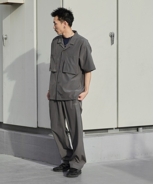 WILD THINGS（ワイルドシングス）の「WILD THINGS/ワイルドシングス MOTION PANTS ミリタリータグ イージーショートパンツ 2026年春夏（その他パンツ・メンズ・ブラック/グレー・M/L/XL）」の20枚目の写真