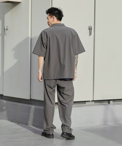 WILD THINGS（ワイルドシングス）の「WILD THINGS/ワイルドシングス MOTION PANTS ミリタリータグ イージーショートパンツ 2026年春夏（その他パンツ・メンズ・ブラック/グレー・M/L/XL）」の22枚目の写真