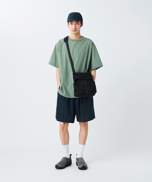 Snow Peak（スノーピーク）の「Snow Peak / Recycled Cordura Shoulder Bag  リサイクルコーデュラショルダーバッグ（ショルダーバッグ・メンズ・ブラウン/ブラック・ONE SIZE）」の4枚目の写真