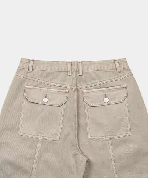 EXCONTAINER（エックスコンテナ）の「ヴィンテージダイングカーゴパンツ（ベージュ）（その他パンツ・メンズ・その他・MEDIUM/LARGE/X-LARGE/SMALL）」の2枚目の写真