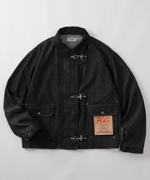 make a ray!（メイク ア レイ！）の「【72】【PLES】ワンウォッシュ デニム ファイヤーマン ジャケット【セットアップ可能】（デニムジャケット）」