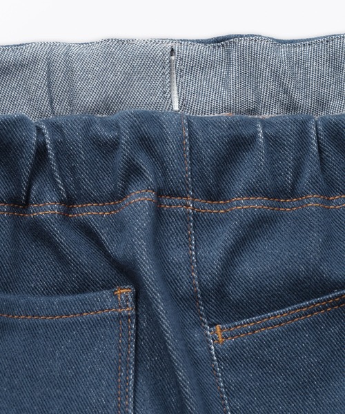 無印良品（ムジルシリョウヒン）の「キッズ　ジャージーストレッチデニム調レギンスパンツ（その他パンツ・キッズ・ネイビー/ダークネイビー・150/140/130/110/120）」の8枚目の写真