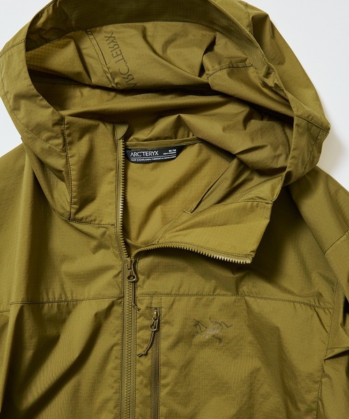 ARC'TERYX(アークテリクス)の「ARC’TERYX / Squamish Hoody(ブルゾン・メンズ・ブラック/グリーン系その他/グリーン系その他4・X-LARGE/LARGE/MEDIUM/SMALL/XX-LARGE)」の3枚目の写真