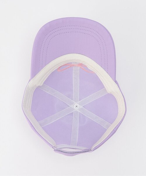 Lycee mine（リセマイン）の「リボン刺しゅうキャップ（キャップ・キッズ・サックスブルー/ライトベージュ/ラベンダー/ライトピンク・F）」の13枚目の写真