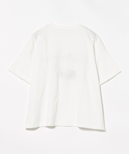 BEAMS HEART(ビームスハート)の「アニマル サガラ刺繍 Tシャツ(Tシャツ/カットソー・レディース・ホワイト系その他5/チャコールグレー/オフホワイト・FREE)」の14枚目の写真