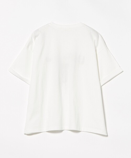 BEAMS HEART(ビームスハート)の「アニマル サガラ刺繍 Tシャツ(Tシャツ/カットソー・レディース・ホワイト系その他5/チャコールグレー/オフホワイト・FREE)」の16枚目の写真