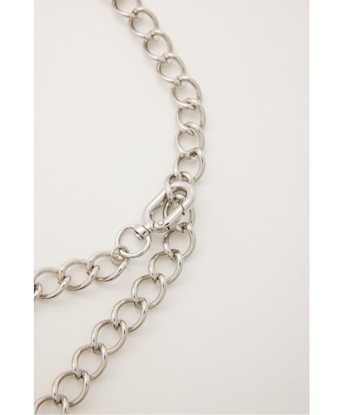 rienda（リエンダ）の「フェイクパールSETチェーンベルト（ベルト・レディース・シルバー/ゴールド・FREE）」の12枚目の写真