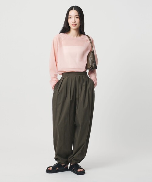 BEAUTY&YOUTH UNITED ARROWS(ビューティーアンドユースユナイテッドアローズ)の「コットンナイロン バルーンパンツ ウォッシャブル(その他パンツ・レディース・ダークグレー/オリーブ/クリーム/ライトブルー/ブラック・XS/S/M)」の20枚目の写真