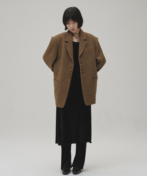 TODAYFUL（トゥデイフル）の「Velour Pencil Dress（ドレス・レディース・ブラウン/ブラック・36inch/38inch）」の9枚目の写真