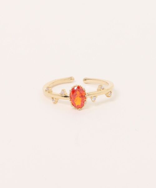 チャイハネ（チャイハネ）の「【チャイハネ】カットガラスビーズリング（リング・レディース・ターコイズブルー/ライトブルー/グリーン/ピンク/ホワイト/ベージュ/ネイビー/オレンジ/パープル・FREE）」の9枚目の写真