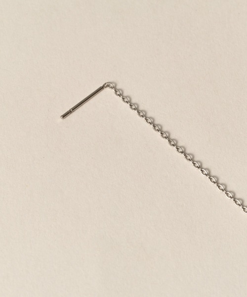 novice（ノーヴィス）の「【novice】Sway Threader Pierce［Stainless］（ピアス（両耳用）・レディース・シルバー/ゴールド・FREE）」の9枚目の写真