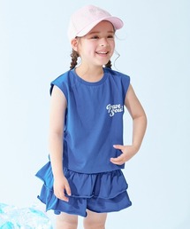 devirock（デビロック）の「【ひやシャリ】接触冷感 ロゴタンクトップ＋スカパン セットアップ（セットアップ）」