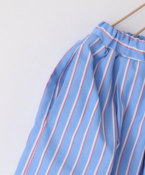 LOWRYS FARM（ローリーズファーム）の「ストライプバルーンショートパンツ　640737（その他パンツ・キッズ・ベージュ/ブルー・150cm/140cm/130cm/120cm/110cm）」の17枚目の写真