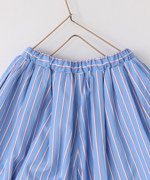 LOWRYS FARM（ローリーズファーム）の「ストライプバルーンショートパンツ　640737（その他パンツ・キッズ・ベージュ/ブルー・150cm/140cm/130cm/120cm/110cm）」の19枚目の写真