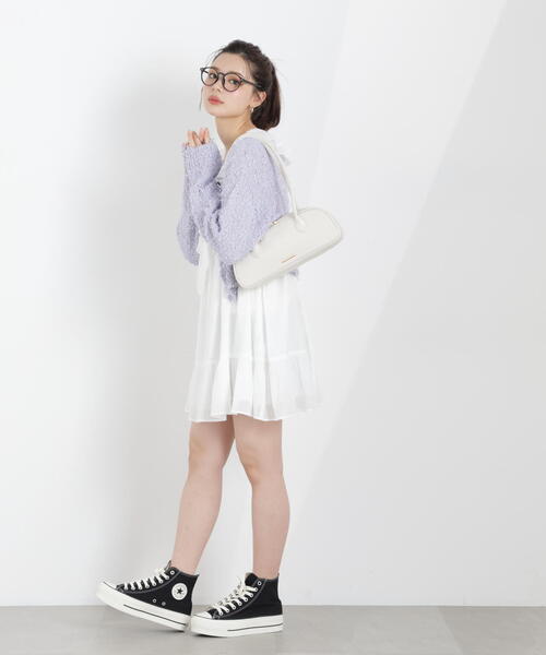 PROPORTION BODY DRESSING（プロポーションボディドレッシング）の「＜Ｅ＞ラッフルミニワンピース / 1216147303（ワンピース・レディース・ブラック/ピンク/ホワイト系その他・MEDIUM/SMALL）」の22枚目の写真