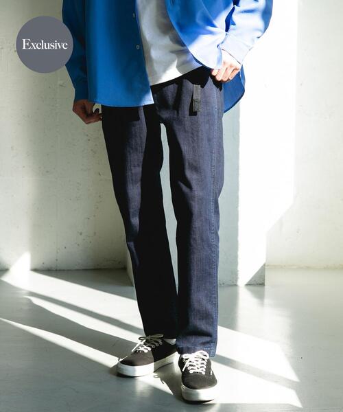 Gramicci（グラミチ）の「『別注』GRAMICCI　Stretch Denim Trouser（その他パンツ・メンズ・ライトインディゴブルー/ワンウォッシュ・SMALL/LARGE/MEDIUM）」の2枚目の写真