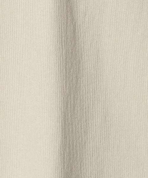 UNITED ARROWS（ユナイテッドアローズ）の「スキッパー リブカーディガン ‐ウォッシャブル‐（カーディガン/ボレロ・レディース・ベージュ/ネイビー・FREE）」の8枚目の写真