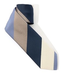 FRANCO BASSI（フランコバッシ）の「FRANCO BASSI シルクジャガード レジメンタルストライプネクタイ（ネクタイ）」