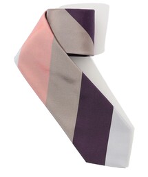 FRANCO BASSI（フランコバッシ）の「FRANCO BASSI シルクジャガード レジメンタルストライプネクタイ（ネクタイ）」