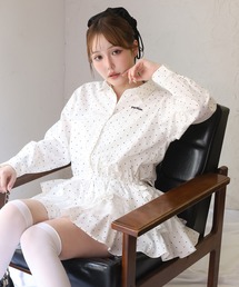 ティアードシャツワンピース