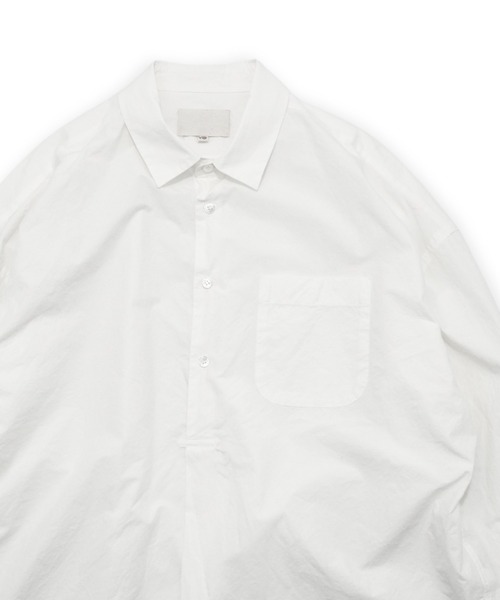 yoko sakamoto（ヨーコサカモト）の「【YOKO SAKAMOTO】 PULLOVER SHIRT（シャツ/ブラウス・メンズ・ホワイト・MEDIUM/LARGE）」の2枚目の写真