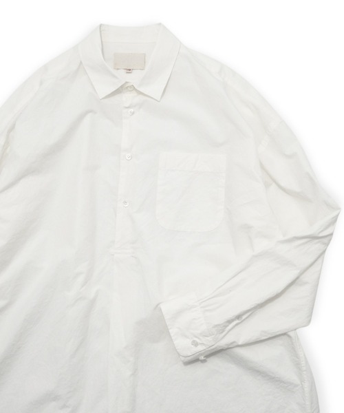 yoko sakamoto（ヨーコサカモト）の「【YOKO SAKAMOTO】 PULLOVER SHIRT（シャツ/ブラウス・メンズ・ホワイト・MEDIUM/LARGE）」の3枚目の写真