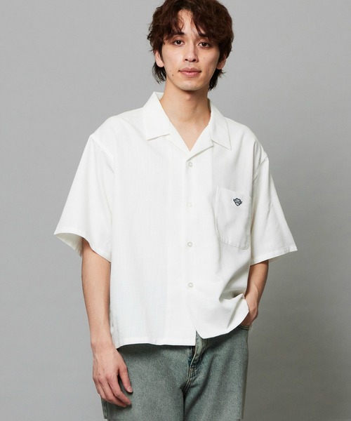 EDWIN（エドウィン）の「EDWIN エドウィン ルーズシルエット バギーシャツ デニム 半袖（シャツ/ブラウス・メンズ・ライトインディゴブルー/ホワイト/ブルー/ブラック系その他・X-LARGE/MEDIUM/LARGE）」の2枚目の写真