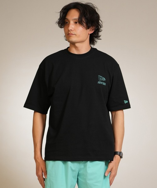 NEW ERA(ニューエラ)の「【ムラサキスポーツ別注】NEW ERA/ニューエラ PA SS OS PF T VERT Tシャツ(Tシャツ/カットソー・メンズ・ホワイト/ブラック・L/M/XL)」の15枚目の写真