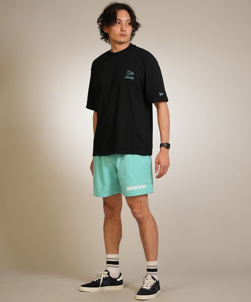 NEW ERA(ニューエラ)の「【ムラサキスポーツ別注】NEW ERA/ニューエラ PA SS OS PF T VERT Tシャツ(Tシャツ/カットソー・メンズ・ホワイト/ブラック・L/M/XL)」の5枚目の写真