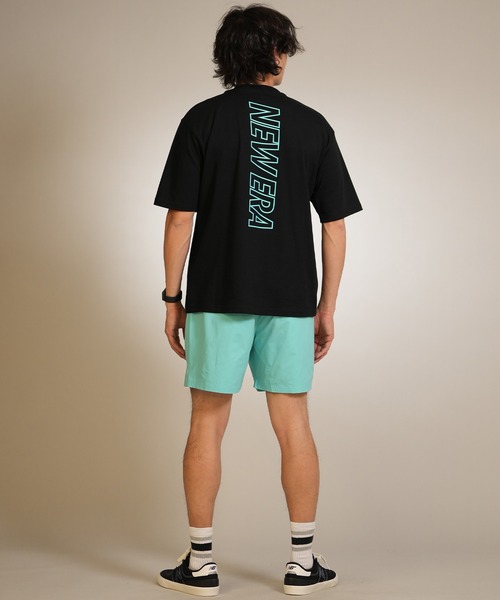 NEW ERA(ニューエラ)の「【ムラサキスポーツ別注】NEW ERA/ニューエラ PA SS OS PF T VERT Tシャツ(Tシャツ/カットソー・メンズ・ホワイト/ブラック・L/M/XL)」の6枚目の写真