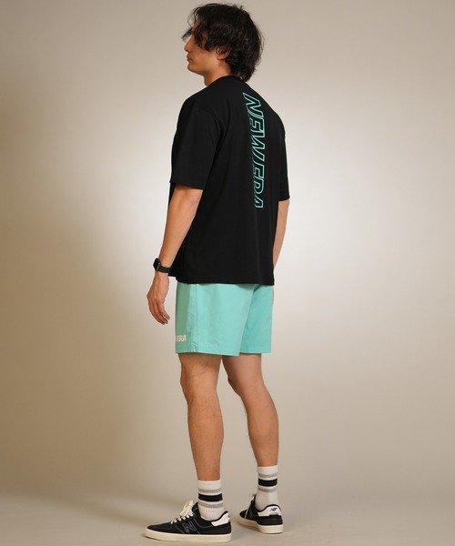 NEW ERA(ニューエラ)の「【ムラサキスポーツ別注】NEW ERA/ニューエラ PA SS OS PF T VERT Tシャツ(Tシャツ/カットソー・メンズ・ホワイト/ブラック・L/M/XL)」の7枚目の写真